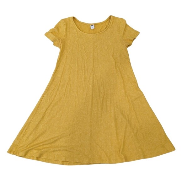 Old Navy yellow swing dress bump friendly size xs - Picture 1 of 4